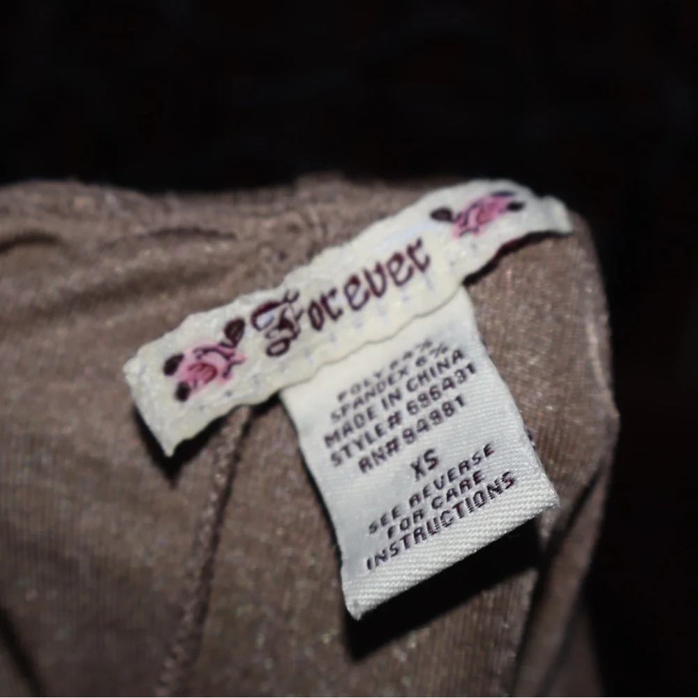 Forever Champagne Sleeveless/Strapless Flowy Cocktail Dress with Ribbons - Picture 5 of 7